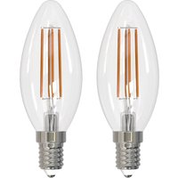 Arcchio LED glödlampa E14 stearinljus, set om 2, 3000 K