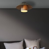 OSRAM Decor Bamboo Paper Hat Ceiling Lamp Ø 40 cm, Bamboo E27