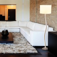 Näve Winding Maren floor lamp with LEDs