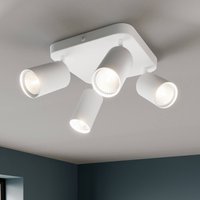 Nowodvorski Lighting Ceiling lamp Eye Spot 4-bulb square, white