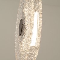 Zambelis LED pendant light 23075, clear, glass, Ø 35 cm, 3,000 K