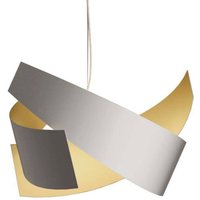 Marchetti Vit-gyllene hänglampa Ella med hög kvalitet