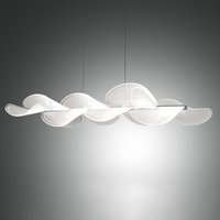 Fabas Luce Sylvie suspension LED oblongue, 78 x 37 cm