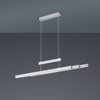 Trio Lighting Trajan LED hanging light, 2,700–5,000K, matt nickel