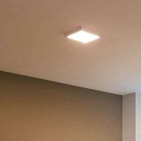 Paulmann Atria plafonnier 2 700 K 30x30 cm blanc