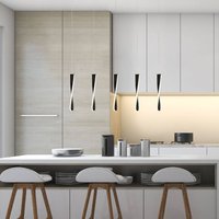 Lampa wisząca LED Paddle, 5-punktowa