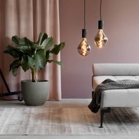 Calex Organic Evo LED-lampa E27 6W dimbar titan