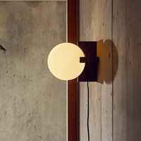 FRANDSEN bordslampa Hito, marmor, glas, E14, höjd 19,5 cm