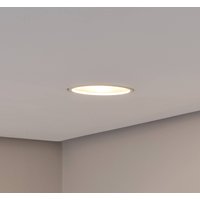 Bega LED infälld takspot Studio Line, aluminium/vit, gjuten aluminium