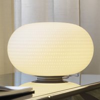 Fontana Arte BIANCA table lamp, glass, Ø 30 cm, E27
