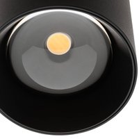 LCD LED-utomhustaklampa 5173, svart, 9 cm, metall, IP54 CCT