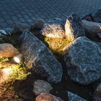 SLV spot sur piquet Sitra, anthracite, aluminium, hauteur 12 cm