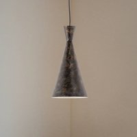 Opviq Tom pendant light, black-brown, metal, Ø 19 cm, E27
