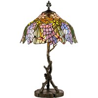 Artistar Bordslampa KT1082+AG711P i Tiffany-stil