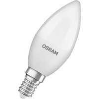 OSRAM LED Classic Star, stearinljus, matt, E14, 4,9 W, 4 000 K