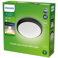 Philips Doris LED outdoor light IP54 2,700 K black