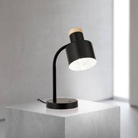 ORION Gili table lamp, matt black, steel, height 35 cm, E27
