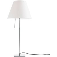 Luceplan Costanza table lamp D13i aluminium/white