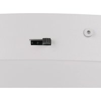 Trio Lighting Keaton LED ceiling lamp, light grey, Ø 40 cm, metal, CCT