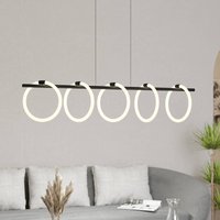 EGLO Caranacoa LED pendant light, 5-bulb