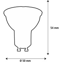 Ampoule LED SEGULA GU10 6W Réflecteur à intensité variable 10° Ra90