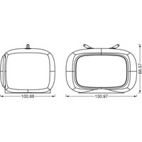 Veilleuse rechargeable à LED OSRAM NIGHTLUX TV, blanche USB RVB touchdim