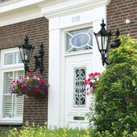 K.S. Verlichting Charles outdoor wall light, green