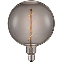 Lucande LED Globe E27 Ø 18cm 4W 1800K, smoke
