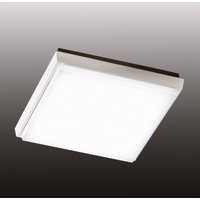 Fabas Luce Desdy plafonnier d'extérieur LED, 24x24 cm, blanc