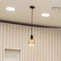 Segula hänglampa Alix Wave, E27, upphängningssystem 200 cm