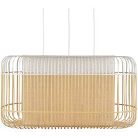 Forestier Bambu oval XL-pendel vit/natur