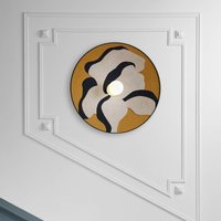 MARKET SET Sonia Laudet wall lamp Ø 60 cm curry