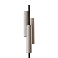 LZF LAMPS LZF Black Note Triplet pendant black/grey