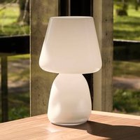 HAY Apollo glass table lamp, white