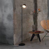 OSRAM LED-golvlampa Decor Kyoto, aluminium, svart, dimbar