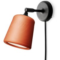 New Works Material Originals vägglampa, terrakotta