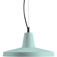 Karman Gangster hänglampa, grön, Ø 35 cm, keramik, E27