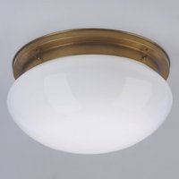 Berliner Messinglampen Grand plafonnier Harry en laiton Ø 40 cm