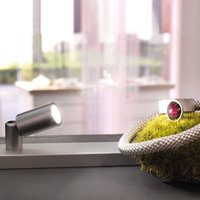 Hera LED Point spotlight, anodised aluminium, 4,000 K