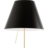 Luceplan Costanza golvlampa D13t, mässing/svart