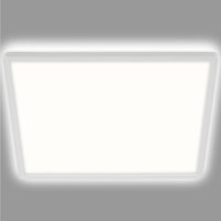 Briloner LED-taklampa Smal, kantig 42 x 42 cm
