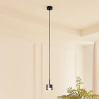 Lindby hänglampa Jyla, 1 lampa, matt svart, GX53