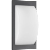 LCD Utomhusvägglampa 069SEN, sensor, grafit, 33 cm, E27