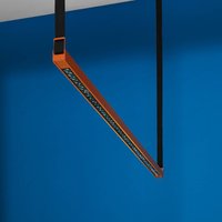 LOOM DESIGN Belto LED pendant light, orange