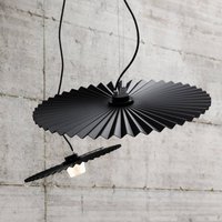 Karman Gonzaga suspension LED, Ø 59 cm, noire