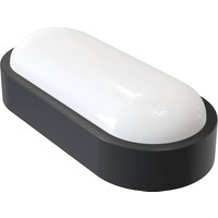 MEGATRON LED-utomhusvägglampa Zella Neo XL, svart, IP54