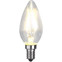 STAR TRADING Candle LED bulb C35 filament E14 1.5 W 2,700 K