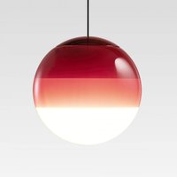 Suspension LED MARSET Dipping Light, Ø 30 cm, rouge bordeaux