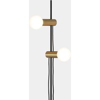 LEDS-C4 Nude Double lampadaire E27 doré/noir