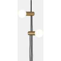 LEDS-C4 Nude Double golv E27 guld/svart